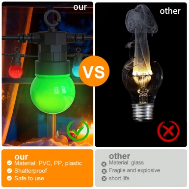 LED户外灯 - HCP085  G50四色户外灯串